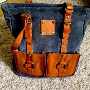 Cute versatile tote leather purse
